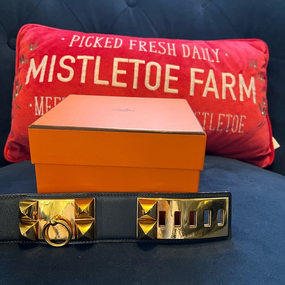 Hermes Collier De Chien Medor  belt